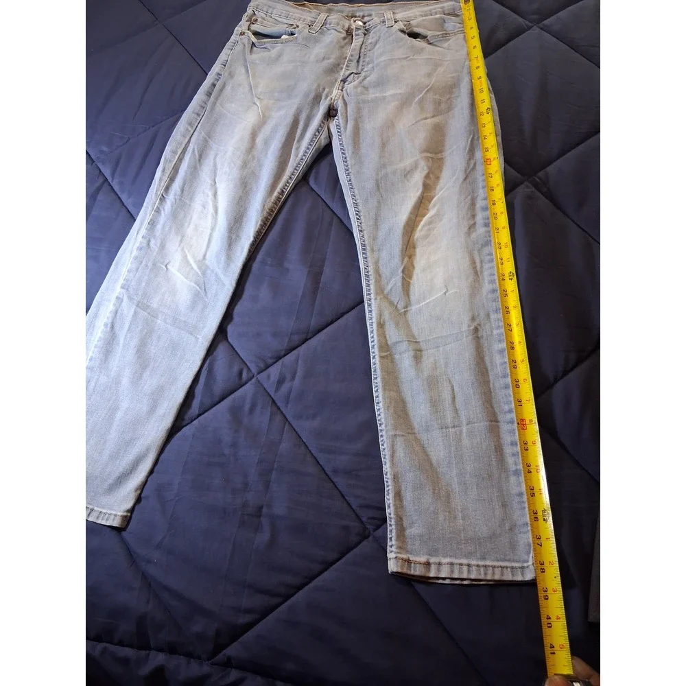 Levi's 541 Athletic Taper Mens Light Wash Denim Jeans Blue W34 L30